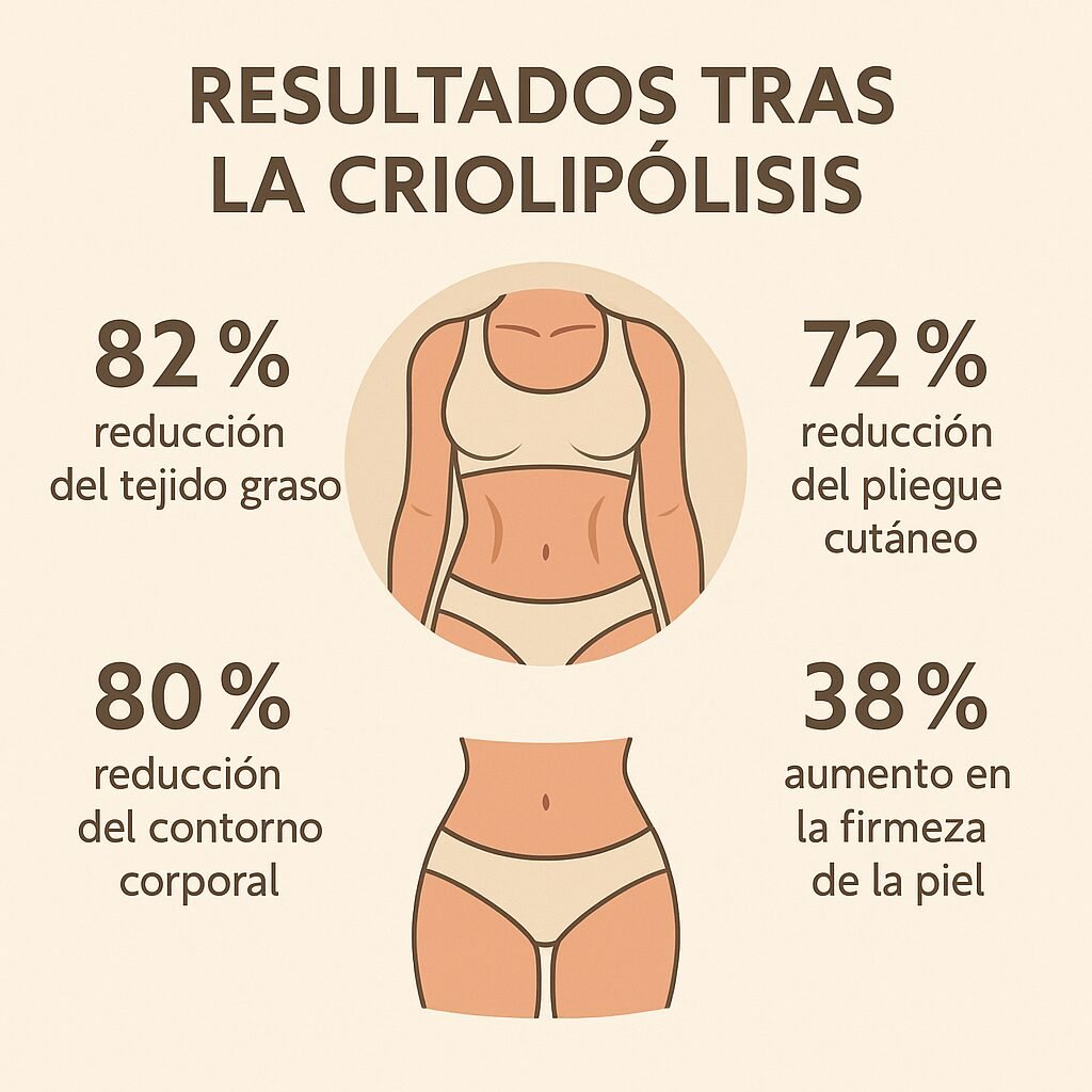 resultados tras la criolipólisis